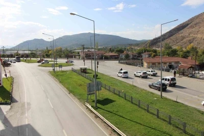 Amasya’da ölüm kavşağına feci kazadan sonra sinyalizasyon yapıldı
