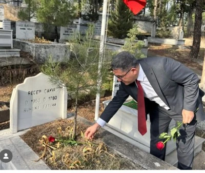 Amasya İl Müdürü Adem Yücel, Şehit Öğretmenlerini Unutmadı