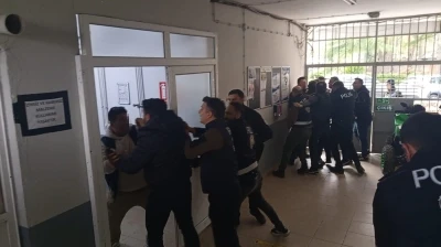 Amatör maçta arbede: 2 gözaltı
