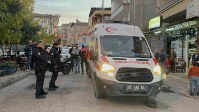 Amcasının bıçaklı saldırısında yaralandı
