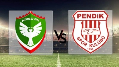 Amedspor-Pendikspor maçı hangi kanalda ve saat kaçta?