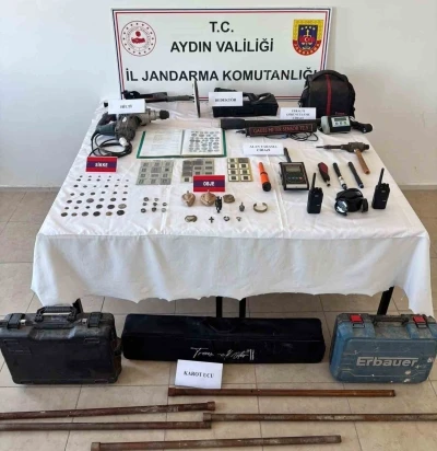 &rsquo;Anadolu Mirası&rsquo; operasyonu kapsamında 14 ş&uuml;pheli yakalandı
