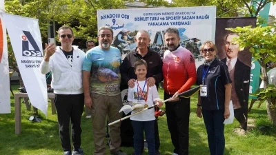 Anadolu OSB, ’Sportif Sazan Balığı Yakalama Yarışması’ düzenledi
