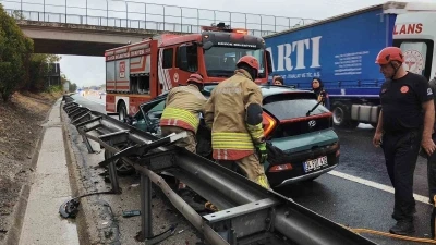Anadolu otoyolunda kaza: 5 yaralı
