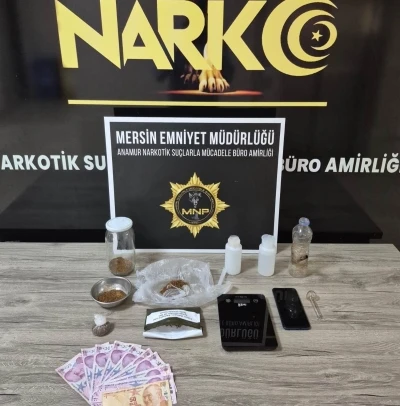 Anamur&rsquo;da uyuşturucu operasyonu: 1 ş&uuml;pheli tutuklandı
