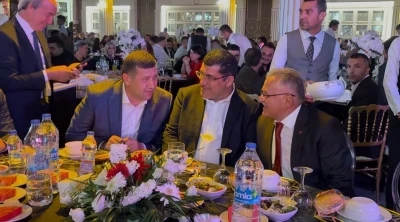 Anjiyo olan Büyükkılıç, düğüne katıldı
