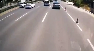 Ankara&rsquo;da 1 kişinin &ouml;ld&uuml;ğ&uuml; otob&uuml;s kazasının g&ouml;r&uuml;nt&uuml;leri ortaya &ccedil;ıktı
