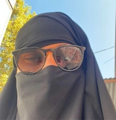 Ankara’da çarşafla gezen erkek şahıs gözaltına alındı
