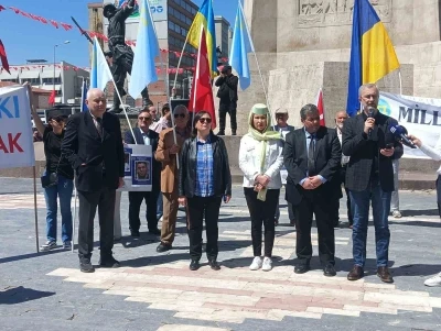 Ankara&rsquo;da Kırım Tatar S&uuml;rg&uuml;n&uuml;&rsquo;n&uuml;n 82. yıld&ouml;n&uuml;m&uuml;nde anma etkinliği

