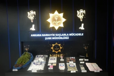Ankara&rsquo;da narkotik operasyonunda 28 tutuklama
