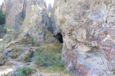 Ankara’daki tarihi İnönü Mağaraları havadan görüntülendi
