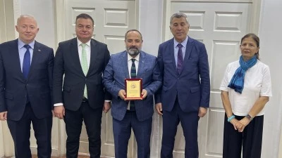 Ankara Gaziantepliler Derneği’nden Başkan Arif Kurt’a ziyaret