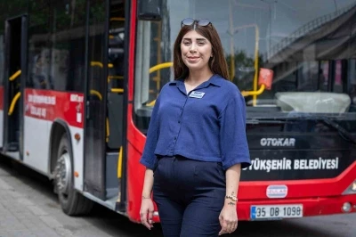 Anne adayı ESHOT şof&ouml;r&uuml;, doğum sonrası direksiyona d&ouml;nmek i&ccedil;in g&uuml;n sayıyor
