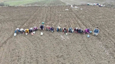 Annenin fedakarlık dolu yolculuğu: &Ccedil;ocukları i&ccedil;in megakenti bırakıp toprağa sarıldı
