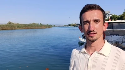Antalya açıklarında orkinos peşindeyken balina ile karşılaştılar
