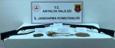 Antalya’da 1 kilo 350 gram kokain ele geçirildi
