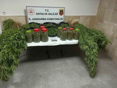 Antalya’da 43 kilo uyuşturucu madde ele geçirildi
