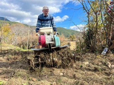 Antalya&rsquo;da 82 yaşındaki yeminli mali m&uuml;şavirden k&ouml;y hayatına &ouml;rnek proje
