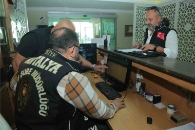 Antalya&rsquo;da konaklama ve ara&ccedil; kiralama firmalarına eş zamanlı denetim

