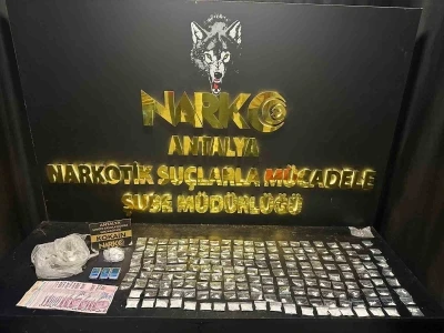 Antalya’da uyuşturucu ticareti operasyonlarında 38 şüpheli yakalandı, 23’ü tutuklandı
