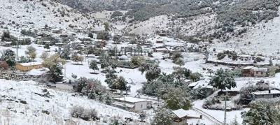 Antalya’nın yüksek kesimleri karla kaplandı
