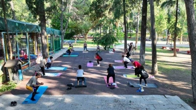 Antalyalılar g&uuml;ne sporla enerjik başlıyor
