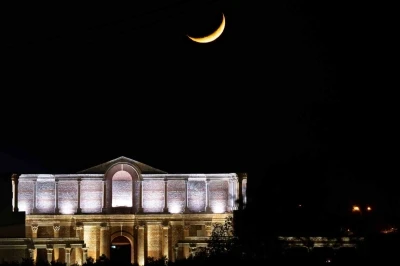 Antik kentte g&ouml;rsel ş&ouml;len: Hilal, Gymnasium ile aynı karede

