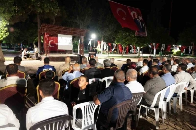Araban&rsquo;da &rsquo;Demokrasi ve Milli Birlik G&uuml;n&uuml;&rsquo; programı d&uuml;zenlendi
