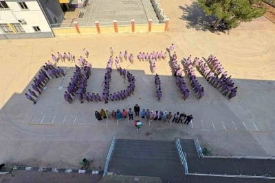 Arabanlı öğrencilerden Gazze’ye destek etkinlikleri