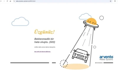 Araç takip sistemi çöktü
