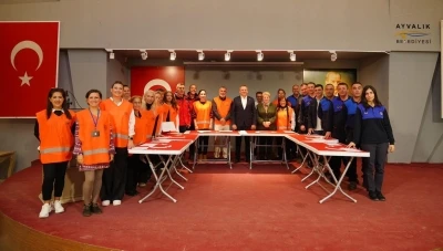 Arama kurtarma ve ilk yardım eğitimleri tamamlandı
