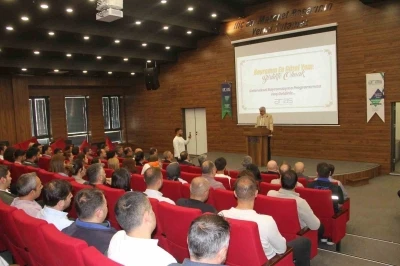 Aras Elektrik &ccedil;alışanları bayramlaşma programında buluştu
