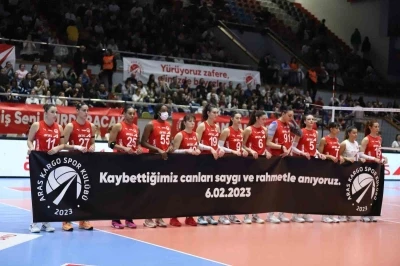 Aras Kargo Spor Kul&uuml;b&uuml;, 6 Şubat depremlerinin yıl d&ouml;n&uuml;m&uuml;nde AFAD &ccedil;alışanlarını ağırladı
