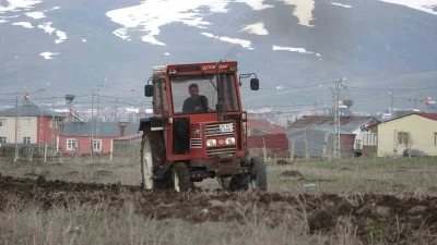 Ardahan&rsquo;da buğday ve arpa ekimi başladı
