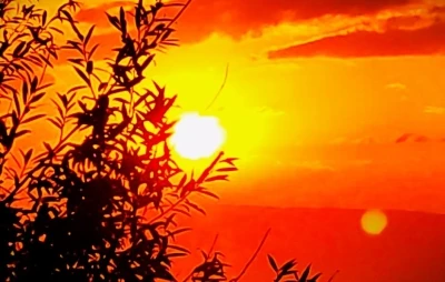 Ardahan’da gün doğumu mest etti
