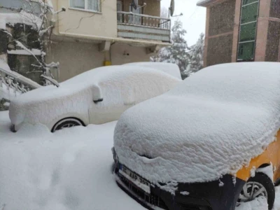 Ardahan&rsquo;da kar yağışı yeniden başladı
