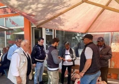 Ardahan&rsquo;da Polis huzur ve g&uuml;ven i&ccedil;in sahada
