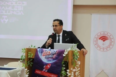 Ardahan’da &quot;Teknofest Türkiye şampiyonluğu tecrübe paylaşımı&quot; yapıldı
