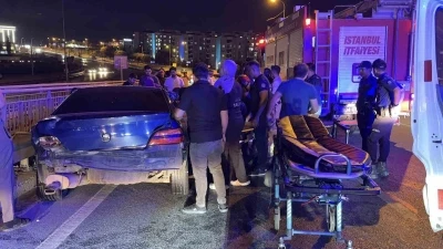 Arnavutköy’de feci kaza: 3 yaralı
