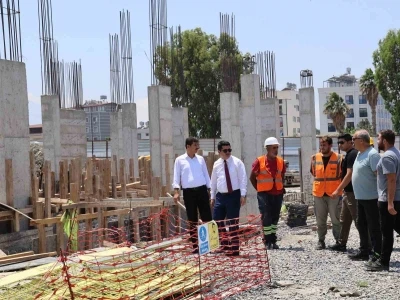Arsuz&rsquo;da anaokulu inşaatlarında &ccedil;alışmalar s&uuml;r&uuml;yor
