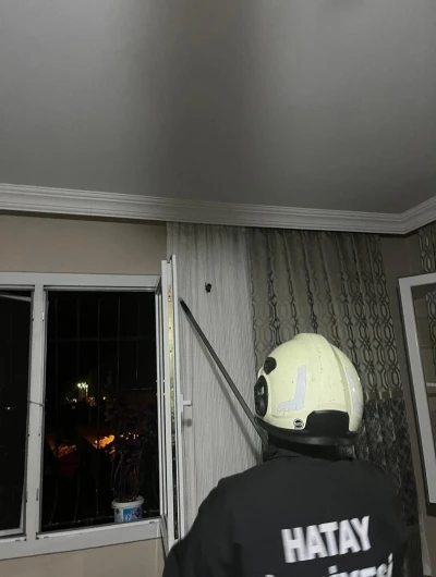 ARsuz’da eve giren yarasayı itfaiye yakaladı
