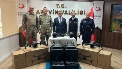 Artvin&rsquo;de sınır hattında termal dron d&ouml;nemi
