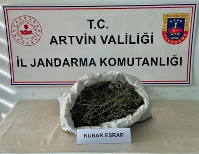 Artvin’de uyuşturucu operasyonu
