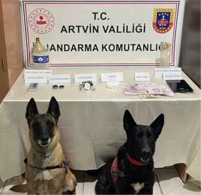 Artvin&rsquo;de uyuşturucu operasyonu
