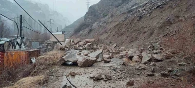 Artvin&rsquo;in Yusufeli il&ccedil;esinde heyelan
