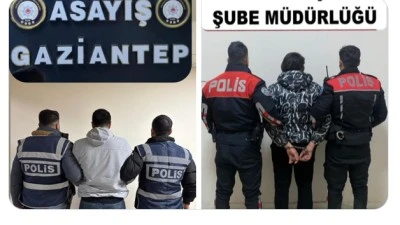 Asayiş Şube’den firari hükümlülere operasyon: 2 şüpheli yakalandı