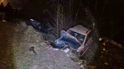 Aşırı yağış kazayı beraberinde getirdi: 6 kişi yaralandı
