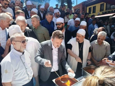 Asırlık k&ouml;fteli &ccedil;orba geleneği bu yıl da devam etti
