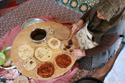 Asırlık "k&uuml;l&ccedil;e tatlısı" geleneği bayramda yaşatılıyor
