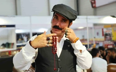 Asırlık tespih, görücüye çıktı
